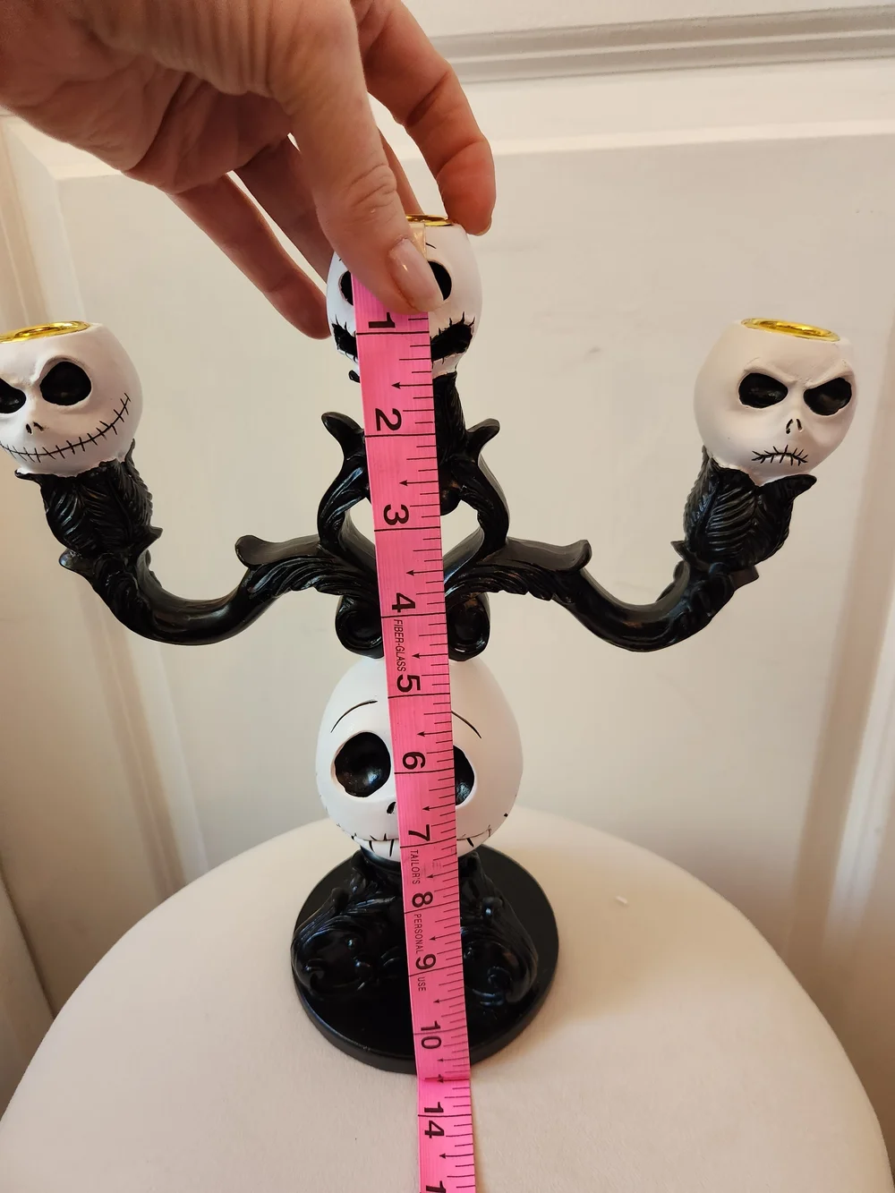 Nightmare Before Christmas Candelabra Candlestick Holder Jack Skellington